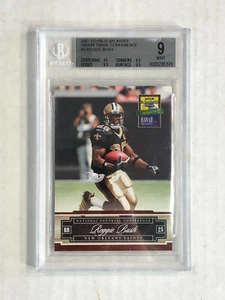 REGGIE BUSH 2007 Playoff HAWAII TRADE CONFERENCE SSP! BGS MINT 9! SUB 10! RARE! - Picture 1 of 4