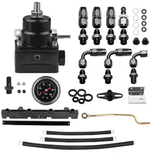 Tucked K Swap Fuel Line System Kit Fit For K20 K24 DC2 EG EK Civic Integra AN6 - Picture 1 of 10