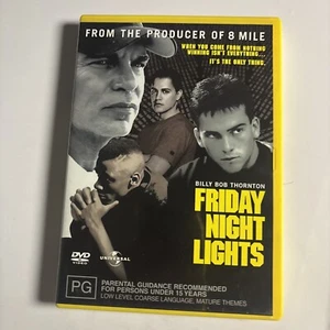 Friday Night Lights (DVD, 2004) Billy Bob Thornton Region 4 &2 - Picture 1 of 3