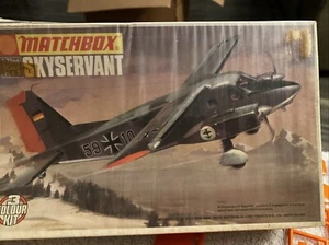 Caja de cerillas alemana vintage 1973 PK-107 Dornier Skyservant 1:72 nueva caja abierta - Imagen 1 de 8