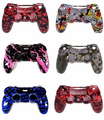 Front /Back Replacement Playstation 4 Faceplate Housing Shell for PS4 Controller - Image 1 of 4