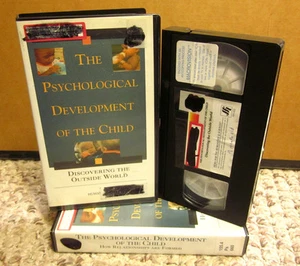 PSYCHOLOGICAL DEVELOPMENT OF CHILD documentary VHS Discovering Outside World - Picture 1 of 2