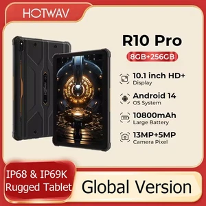 HOTWAV R10 Pro 4G Rugged Tablet 10.1 inch HD 20GB+256GB 10800mAh 13MP Android 14 - Picture 1 of 17