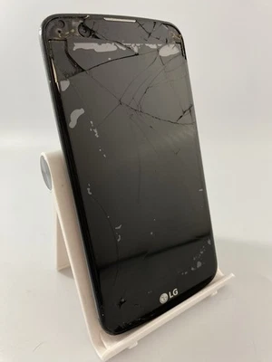 LG K10 K420N Black Unlocked 16GB 5.3" 13MP Android Smartphone Cracked Fault #C01 - Image 1 of 4