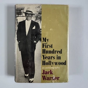 My First Hundred Years in Hollywood Jack Warner 1965 First Edition Random House - Picture 1 of 8