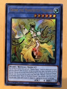 Ohime der Manifestierte Mikanko AMDE-DE027 Ultra Rare 1. Auflage Yugioh NM - Bild 1 von 2