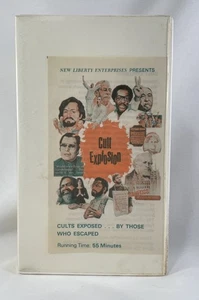CULT EXPLOSION - New Liberty Films - 55 min Documentary - 1980's - RARE - VHS - Imagen 1 de 4
