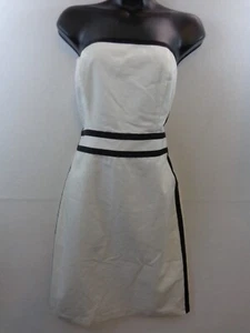 The Limited Dress Women's Strapless 10 White Black New With Tags - Picture 1 of 13
