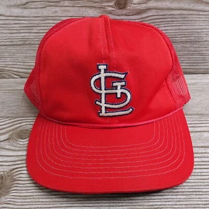 VINTAGE ST LOUIS CARDINALS SPORTS SPECIALTIES 80s 90s BASEBALL SNAPBACK HAT CAP - Picture 1 of 9