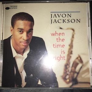 When the Time is Right by Javon Jackson (CD, May-1994, Blue Note) Like New  - Picture 1 of 3