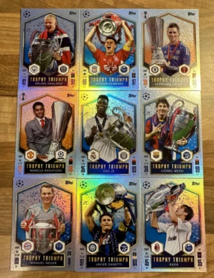 Topps Match Attax 24/25 -Trophy Triumph - Full Set or Individual - Image 1 of 4