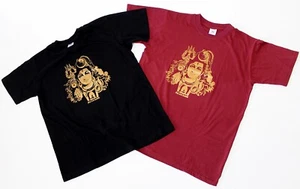 SHIVA T-SHIRT AUS 100% BAUMWOLLE IN 2 FARBEN / 3 GRÖßEN  NEPAL HANDBEDRUCKT - Bild 1 von 6