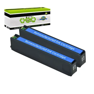 2 PACK Black Ink Cartridge 972A FOR HP PageWide Pro 477dw 552dw 577dw NEW CHIP - Picture 1 of 6