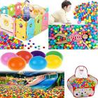 10 pièces pit-balls en plastique enfants jouent multicolores océan doux piscine bain jeu amusant