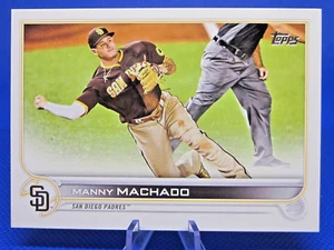 2022 TOPPS SERIES 2 #600 MANNY MACHADO SP SHORT PRINT VARIATION SAN DIEGO PADRES - Picture 1 of 2