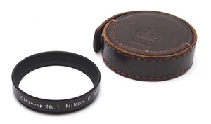 Nippon Kogaku Nikon F 52mm No.1 Close Up Lens, Cased - UK Dealer - Picture 1 of 4