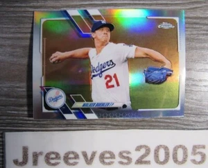 2021 Topps Chrome - Walker Buehler #157 - Refractor - Picture 1 of 4