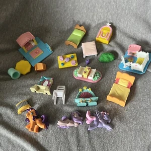 Lot of 3 My Little Pony G3 Ponyville Mini Figure Collectibles and accessories - Picture 1 of 7