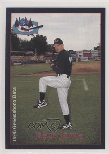 1995 Multi-Ad Greensboro Bats Jason Jarvis #13