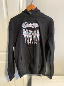 Sailor Moon Siberia Hills Sweater Siberia Spirit Black Size Medium RARE Anime - Picture 1 of 10