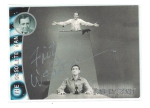 FRITZ WEAVER Twilight Zone Rittenhouse FREE SHIPPING Autograph Card 45 Auto - Picture 1 of 2