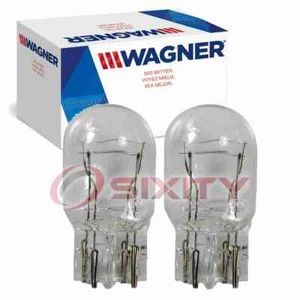 2 pc Wagner Daytime Running Light Bulbs for 2012-2018 Fiat 500 500L qj - Picture 1 of 5