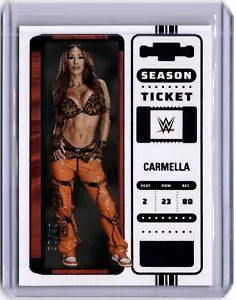 Carmella 2023 Panini Chronicles Contenders WWE Viola #111 WWE #30/49 - Foto 1 di 2