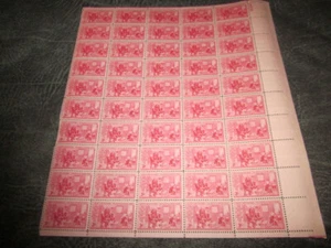 Scott # 1004, 3 Cent Birth of Betsy Ross,  Sheet of 50 Stamps, MNH, 1952 - Picture 1 of 3