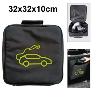 Borsa Portacavi Ricarica Auto Ignifuga Versatile per Organizzazione Auto - Photo 1/12
