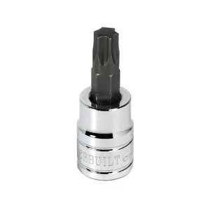 Powerbuilt 3/8 Inch Drive T-45 Torx Bit Socket - 641403 - Picture 1 of 5