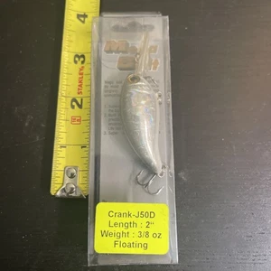Mega Bait Crank-J 50D #H-PA9 2" 3/8oz Floating Fishing Lure NIP - Picture 1 of 4