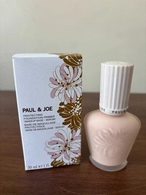 Paul & Joe Protecting Foundation Primer 01 30ml New In Box SPF50 PA++++