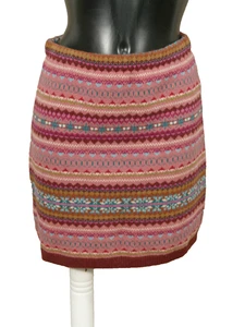 DUNQUE Damen Rock Gr. S mehrfarbig bunt Schurwolle modern ( S 8728  ) - Bild 1 von 3