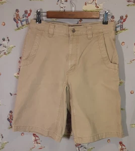 ๐ Mountain Khakis Men's Alpine Utility Shorts Size 30x11 Khaki Canvas - Picture 1 of 13