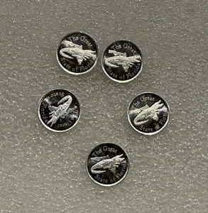 Lot of 20 x 1 Gram Gator Gram .999 Fine Silver Bars ~ Great State of Florida - Picture 1 of 2