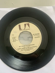 Gary Lewis And The Playboys –My Heart's Symphony 60s Northern Soul / Mod 7" VG+ - Picture 1 of 1