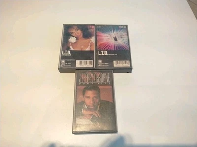 Lot Of (2)L.T.D. Shine On & Love Magic Cassette 1980  & (1) Jeffery Osborne A&M  Foto 1 de 4
