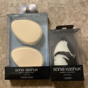 Sonia Kashuk LOT Makeup Blender Sponge - Marble & 2 TEARDROP SPONGES BUNDLE - Picture 1 of 1