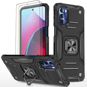 Moto G 5G 2022 - Confezione da 2 Gradi Militari Doppio Antiurto Nero - Foto 1 di 6