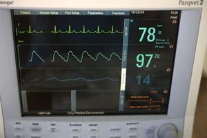 Datascope Passport 2 - EKG, Masimo SP02, NIBP, EtCO2, Farbsieb, Drucker - Bild 1 von 6