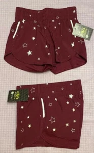 Girls Running Shorts w/Inner Brief- XS(4-5)-XXL(18) - Picture 1 of 13