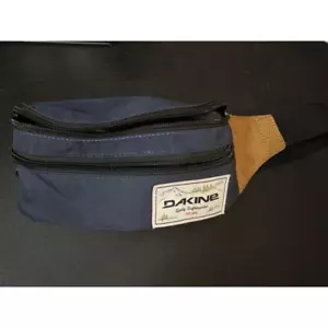 Dakine 081302 Navy Two Zipper Contrast Tan Hip Pack W17 Style - Picture 1 of 10