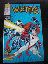 WILDTHING ISSUE # 2. MARVEL COMICS UK. MAY 1993. VENOM, SPIDERMAN AND CARNAGE
