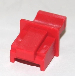 Schutz Stecker/Kappe (Staub/Schmutz/Feuchtigkeit) für RJ45 - rot - 3 Stück - Bild 1 von 1