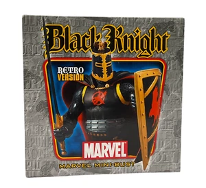 Bowen Designs Caballero Negro Mini Busto Marvel 2008 Versión Retro 709/1500 NUEVO - Imagen 1 de 7