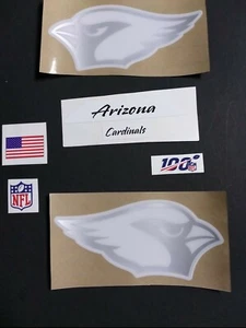 Arizona Cardinals Ice Out NFL Helmet Decal Set...env - Imagen 1 de 4