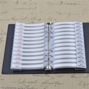 Lots of 0603 SMD 4250pcs Resistor and 1375pcs Capacitor Sample Book,RoHs - Picture 1 of 3