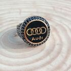 Luxury Mens Ring Car Lovers 925 Sterling Silver Turkish Handmade Jewelry Gift