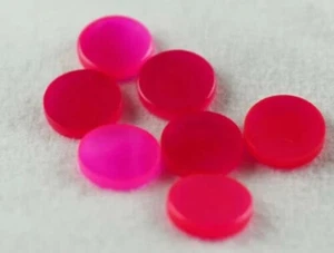 Pink Chalcedony  Flat Round Cabochon Coin AAA Qualty loose gemstone 6mm-20mm - Picture 1 of 10
