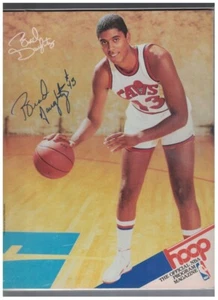Cubierta de revista HOOP firmada por Brad Daugherty Cleveland Cavaliers con nuestro certificado de autenticidad - Imagen 1 de 1